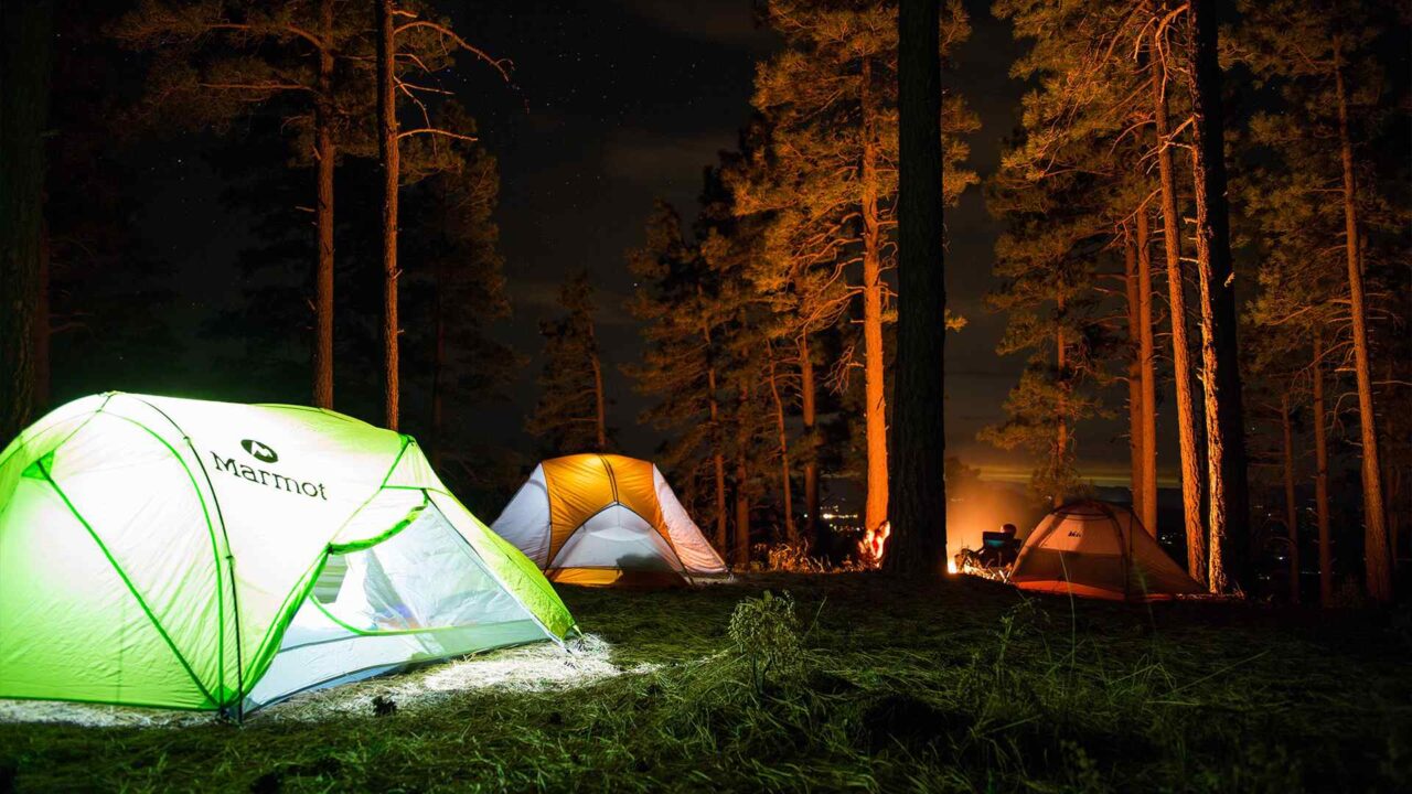 Weekend 1440 Project-Campsites At Night